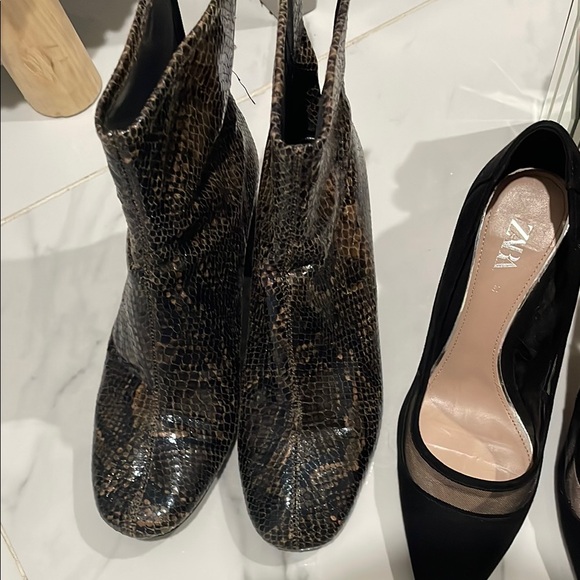 Zara Trendy Shoes & Adidas Sneakers- BLACK HEELS EXCLUDED - Picture 8 of 8